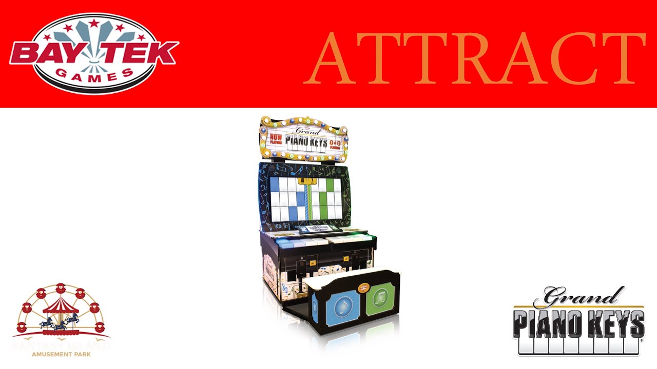 Grand Piano Keys - Attract Mode