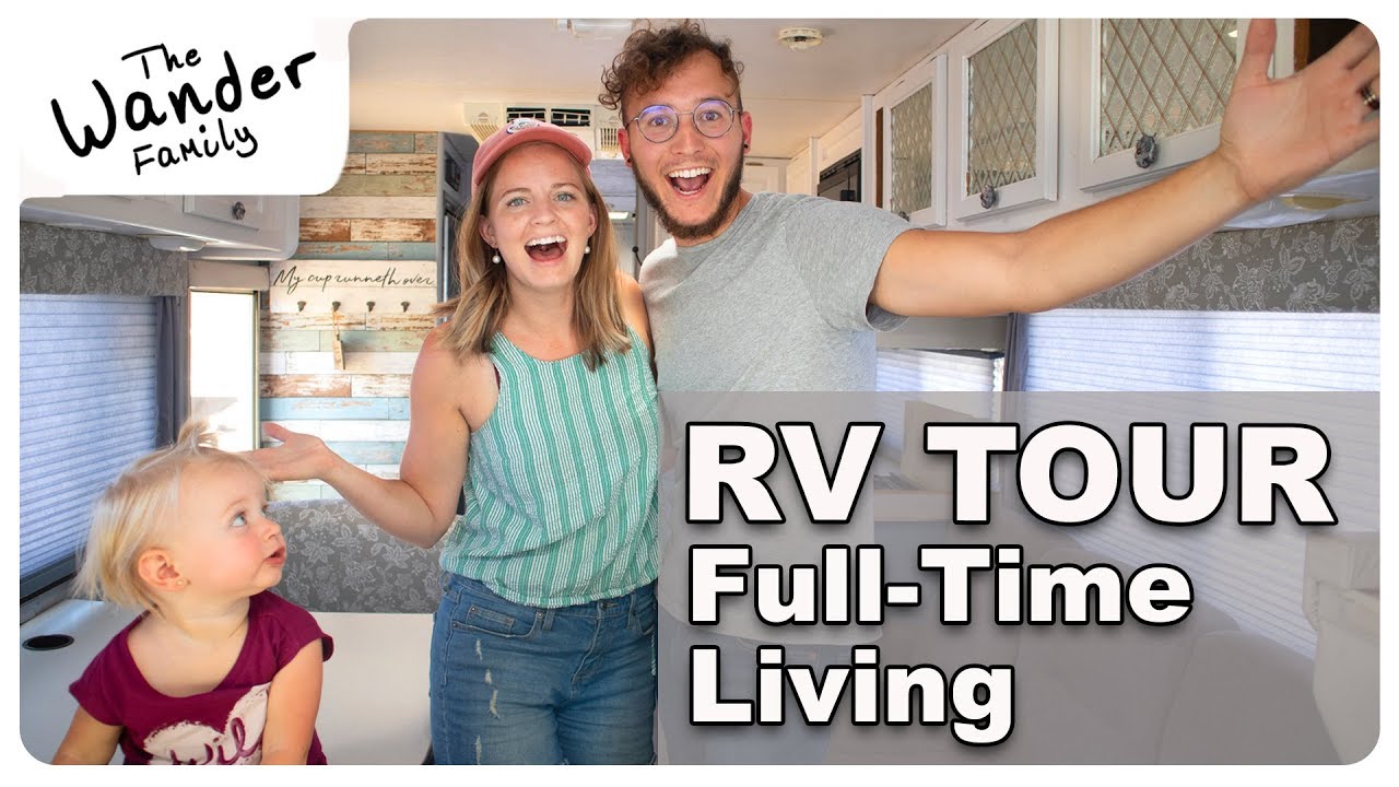 RV TOUR! Full-Time VAN LIFE | The Wander Family | The Wander Family
