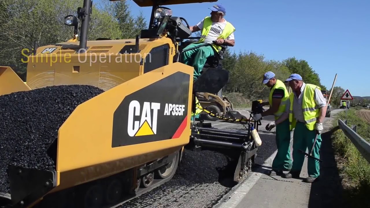 Unimaq | Pavimentadora de Asfalto CAT