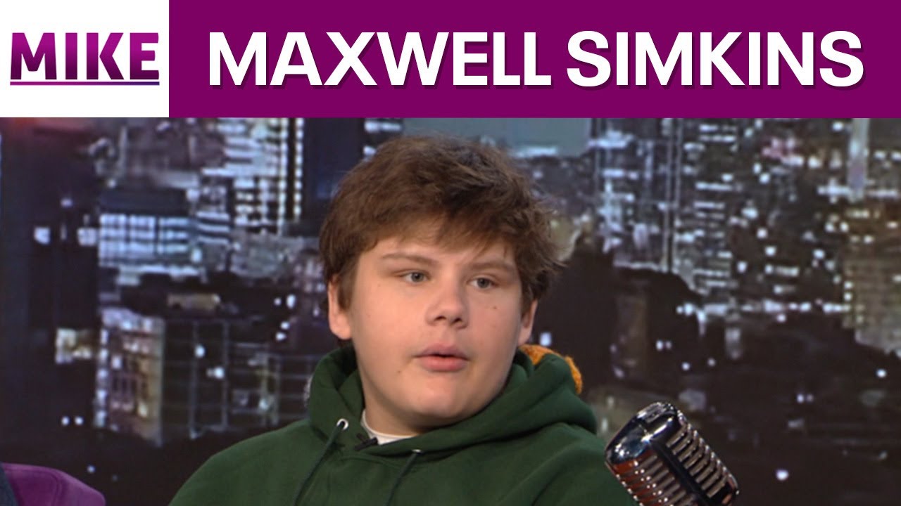 MIKE: Maxwell Simkins in studio.