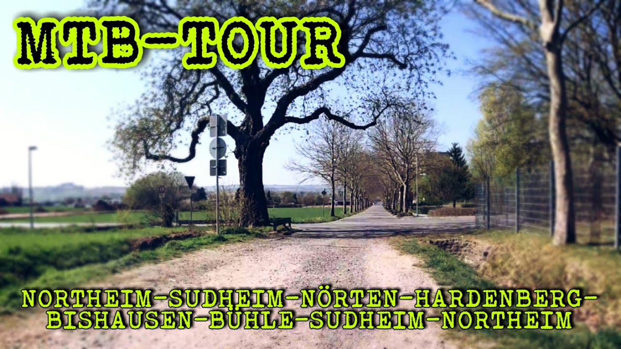 MTB-Tour Northeim-Sudheim-N&ouml;rten-Hardenberg-Bishausen-B&uuml;hle-Sudheim-Northeim