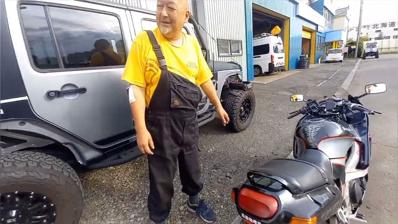 ZZR400で行く【2023夏！北海道ツーリング】3.ビックラン札幌に到着！
