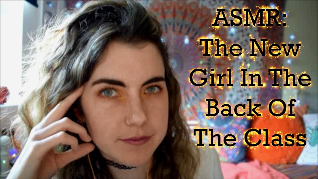 ASMR : The New Girl In The Back Of The Class Makes Friends With You - Roleplay w Personal Attention