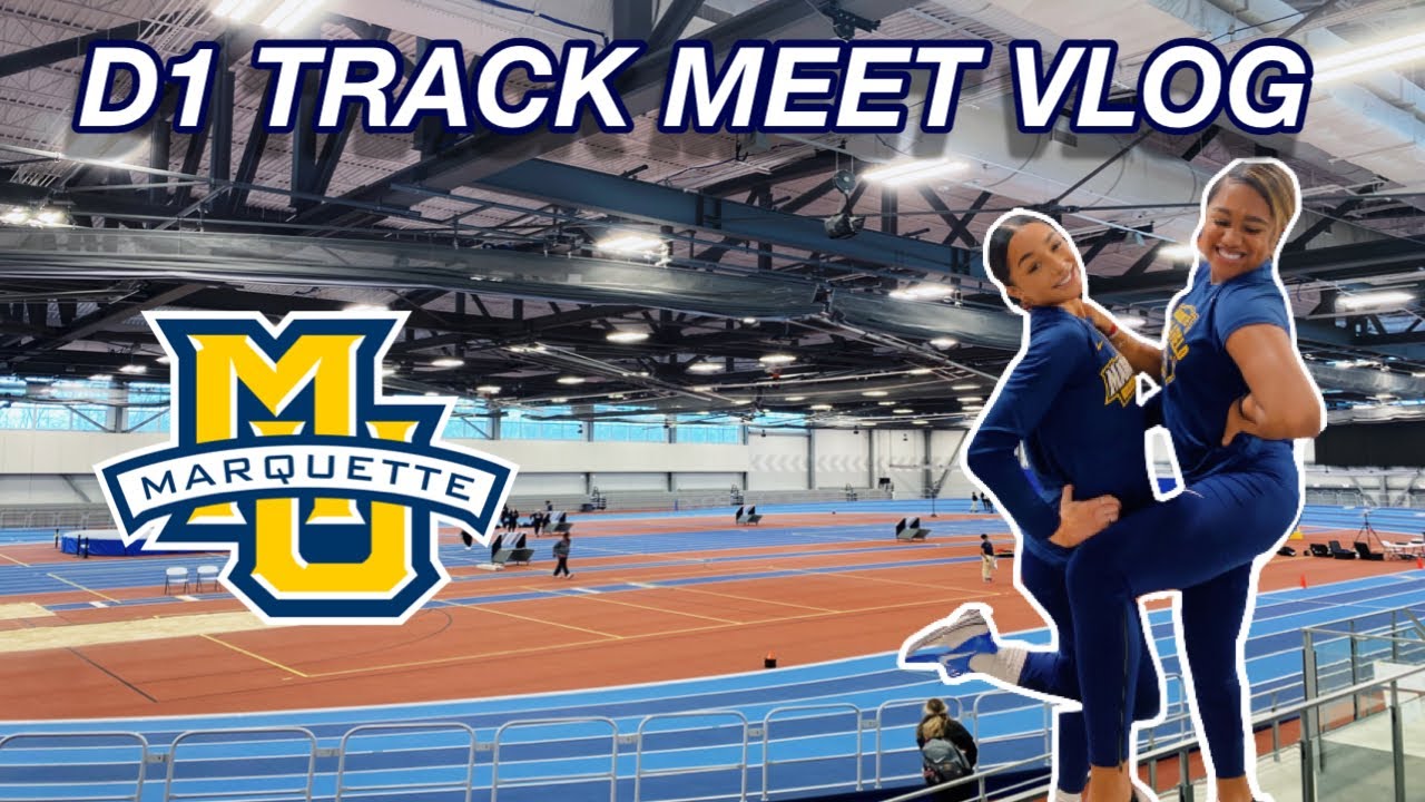 BIG EAST TRACK MEET VLOG + TRAVEL | D1 STUDENT-ATHLETES