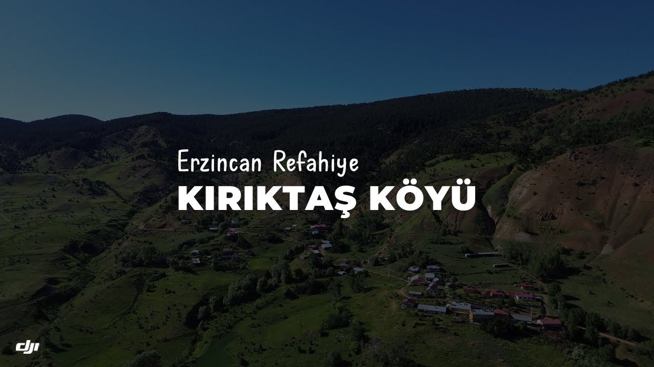 Erzincan Refahiye Kırıktaş Köyü | #djimini3pro #droneçekimi