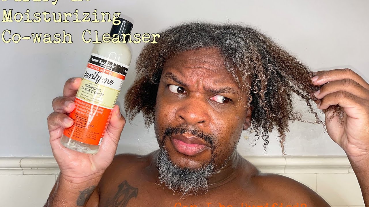 Aunt Jackie's Purify Me Moisturizing Co-Wash Cleanser| Type 4 Hair