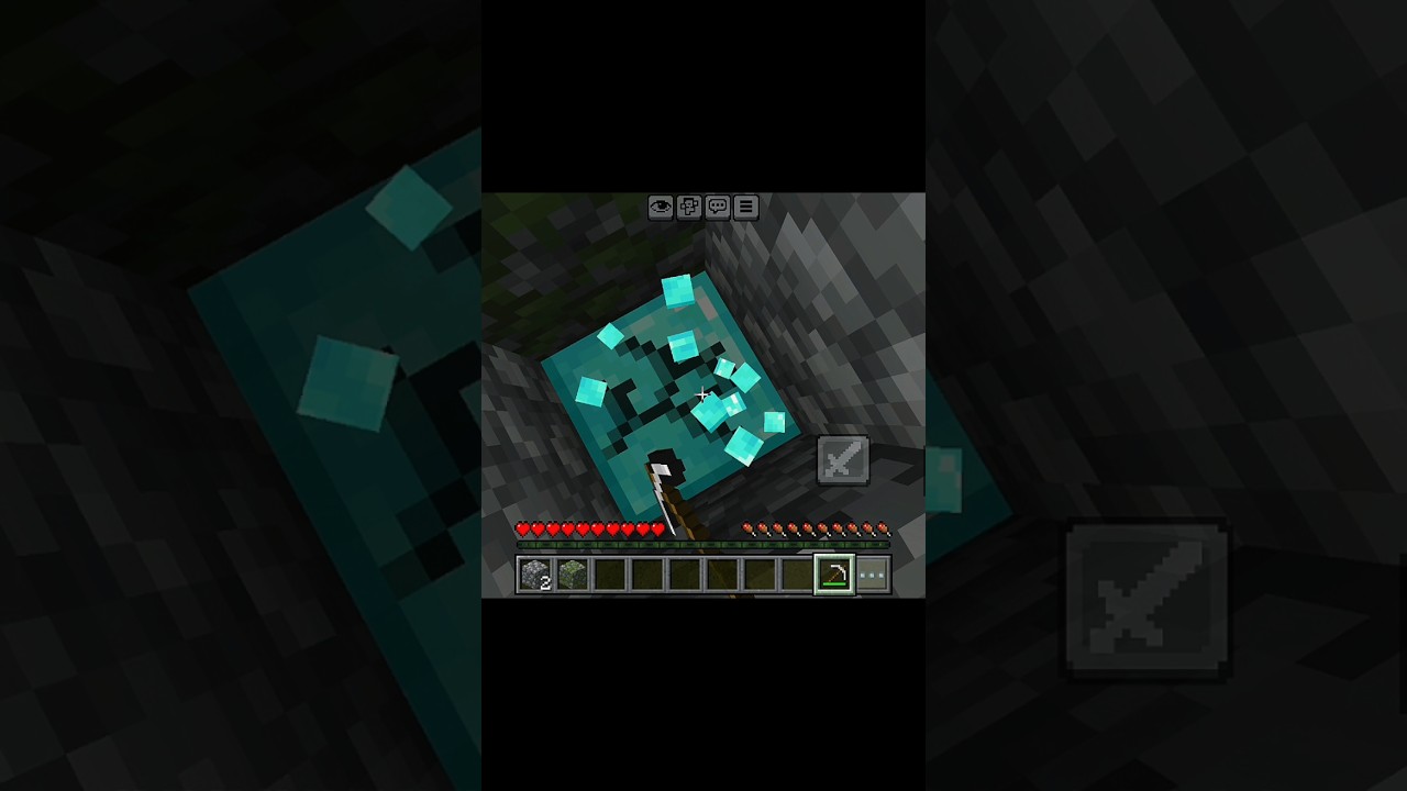 I Found Diamond Blocks Inside a Villager&rsquo;s House in Minecraft!? 😱💎 #sehar#minecraft
