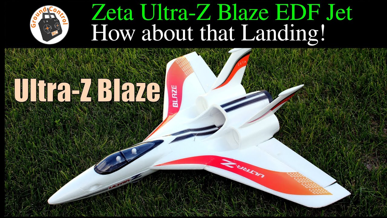 My Favorite EDF Jet! Zeta Ultra-Z Blaze Jet 790mm Wingspan Single EDF / Dual EDF / Pusher Motor!