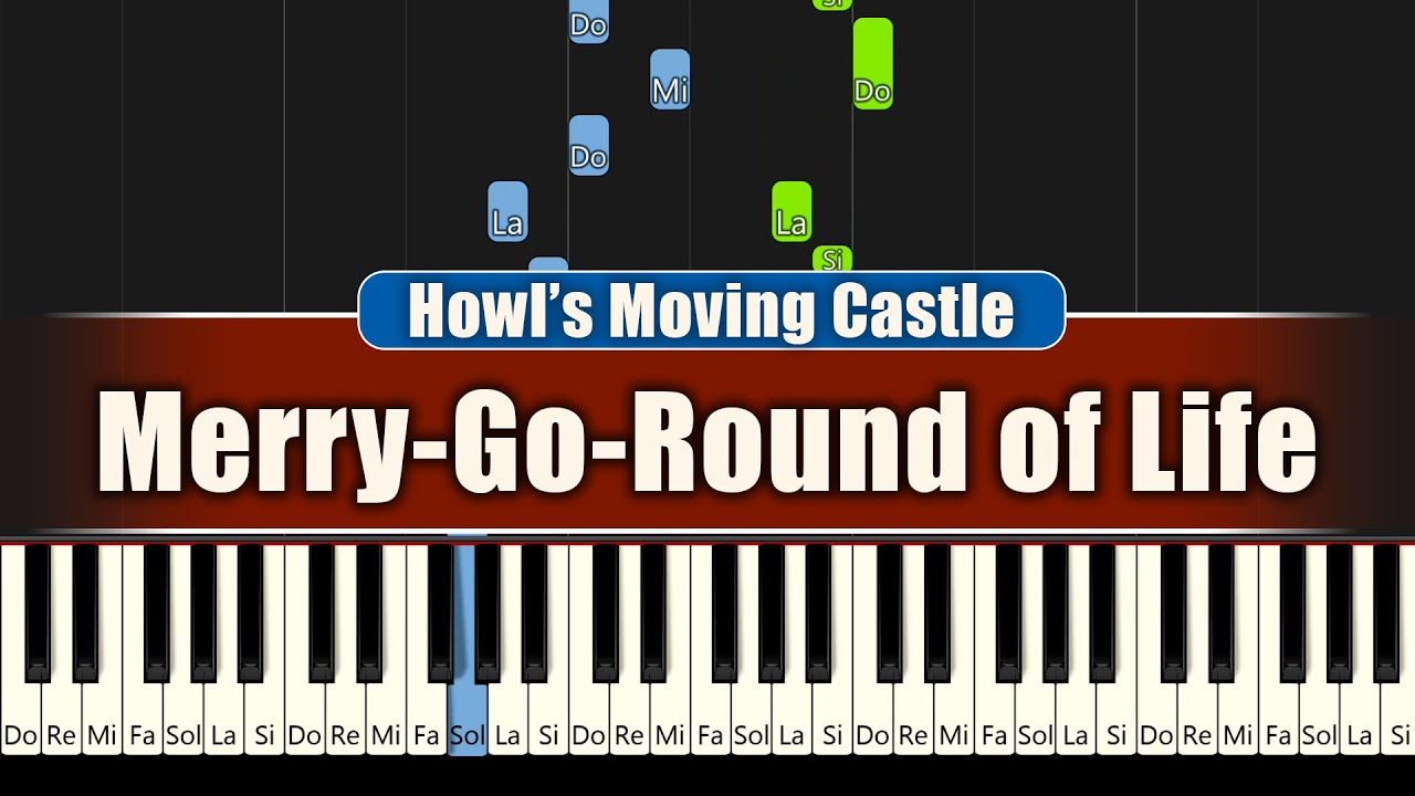 Merry-Go-Round of Life - Piano