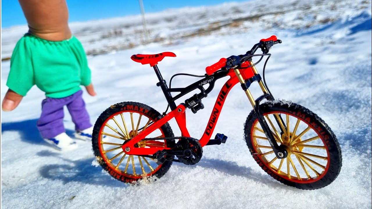 Winter MTB Adventure in Nature – Snow, Skill & Balance