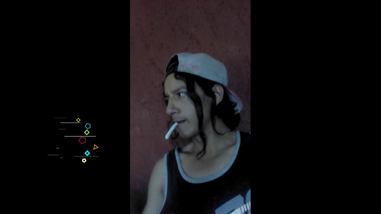 Fumando un porro