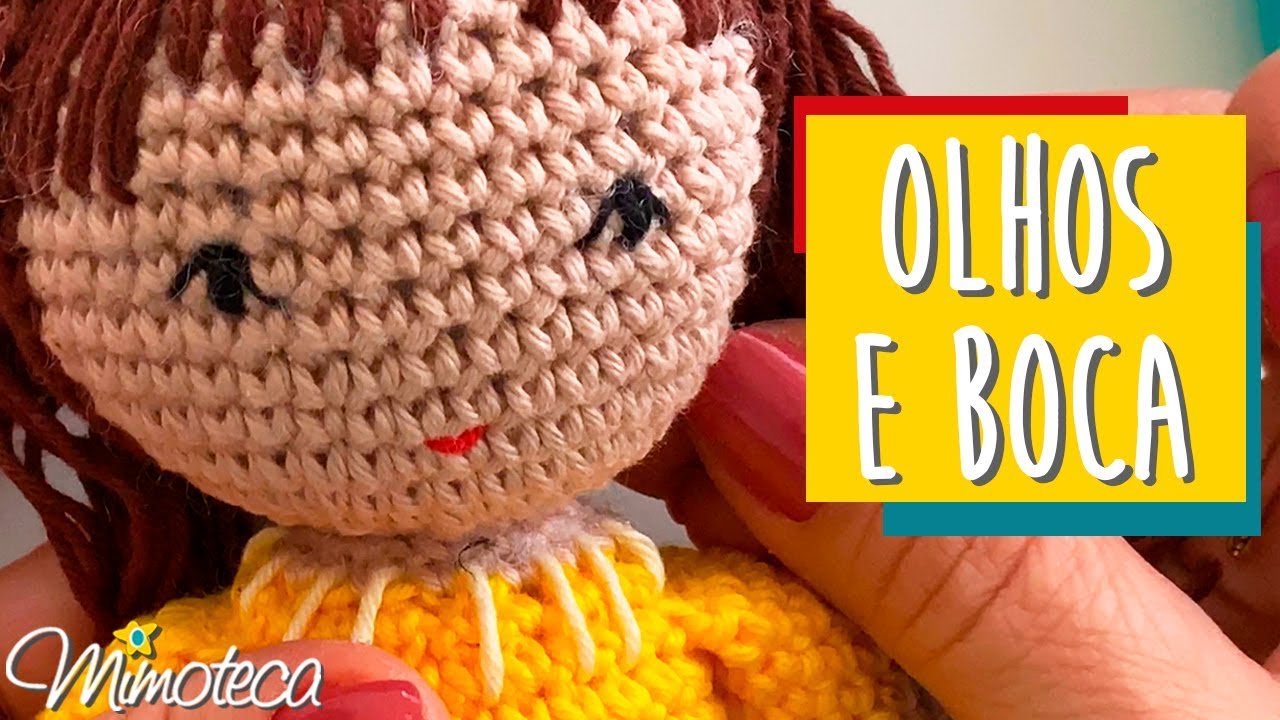 OLHOS E BOCA - DICA AMIGURUMI #14