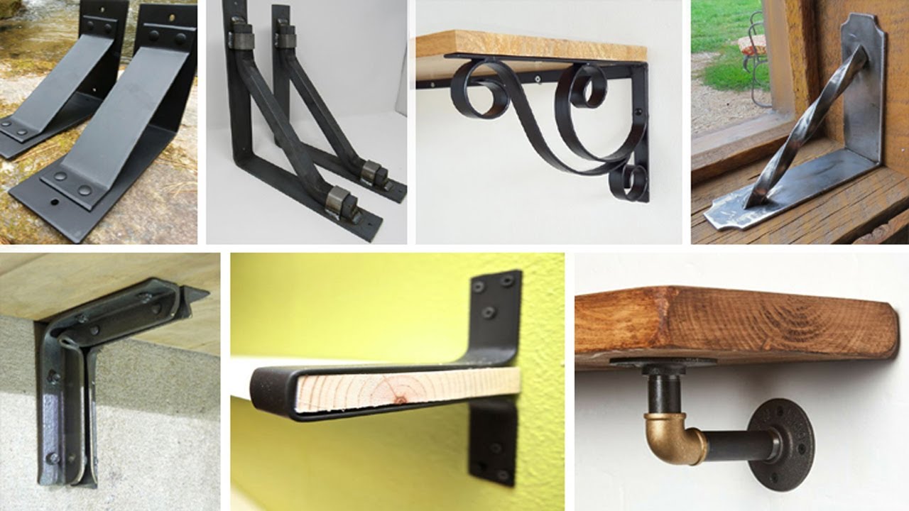 90 DIY Shelf Brackets &ndash; How To Build A Shelf Bracket - Metal shelves brackets