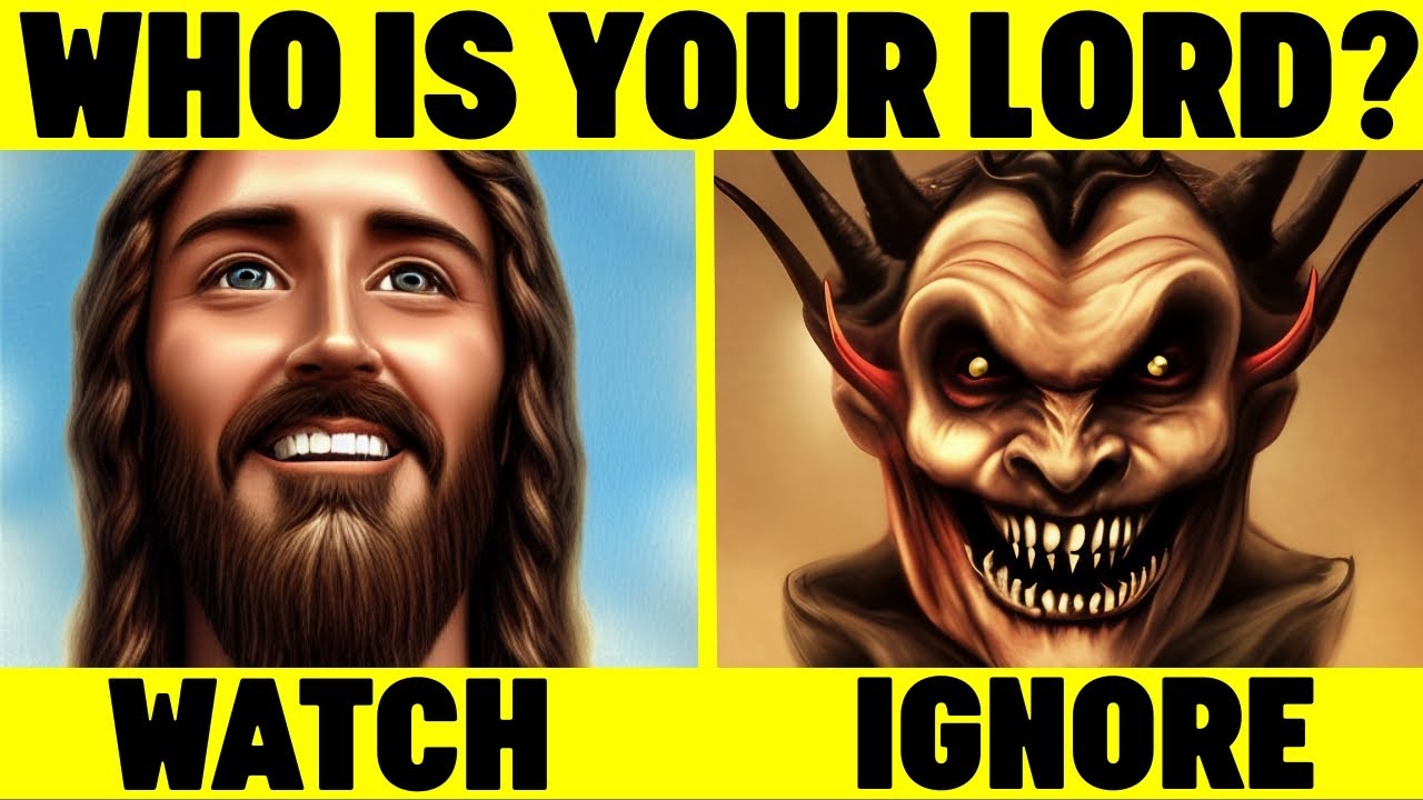 God Asks Who Do You Serve? Jesus Or...