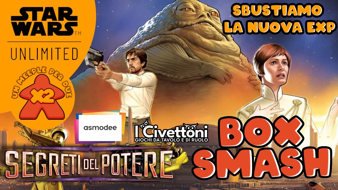 BOX SMASH - Star Wars Unlimited Segreti del Potere (Secret of Power) Box Opening