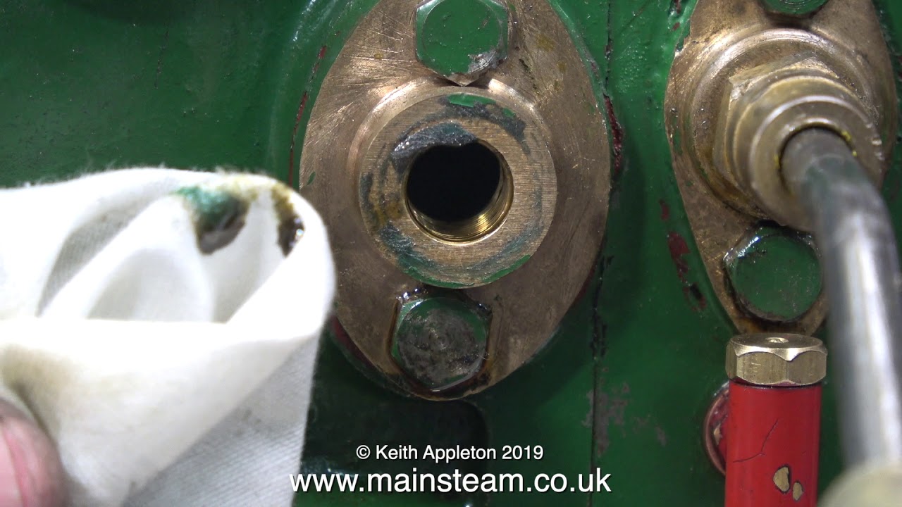 HOW TO FIT A MECHANICAL LUBRICATOR TO A STUART 5A - PART #6