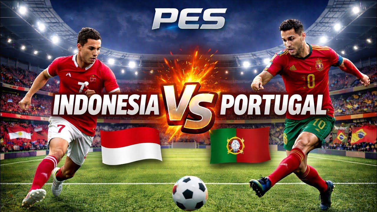 Indonesia Vs Portugal - Pes Full Match