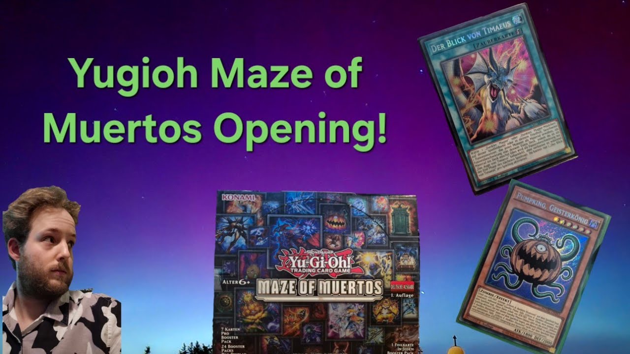 Yugioh Maze of Muertos Opening!