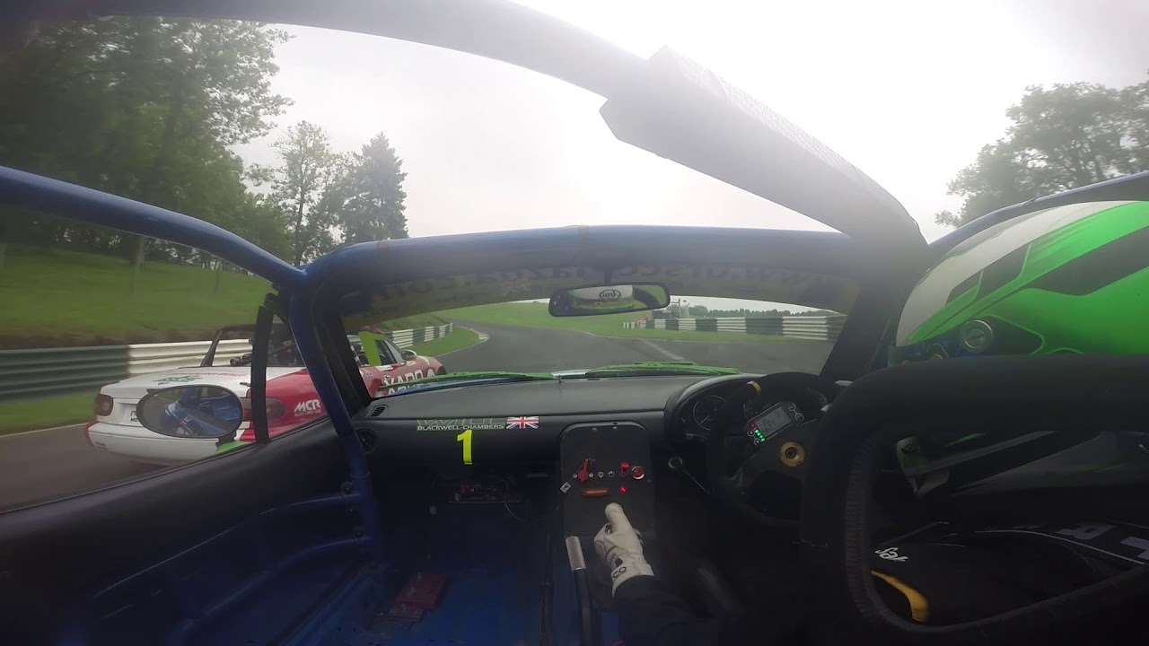 2018 Cadwell BRSCC Mazda Onboard Highlights.