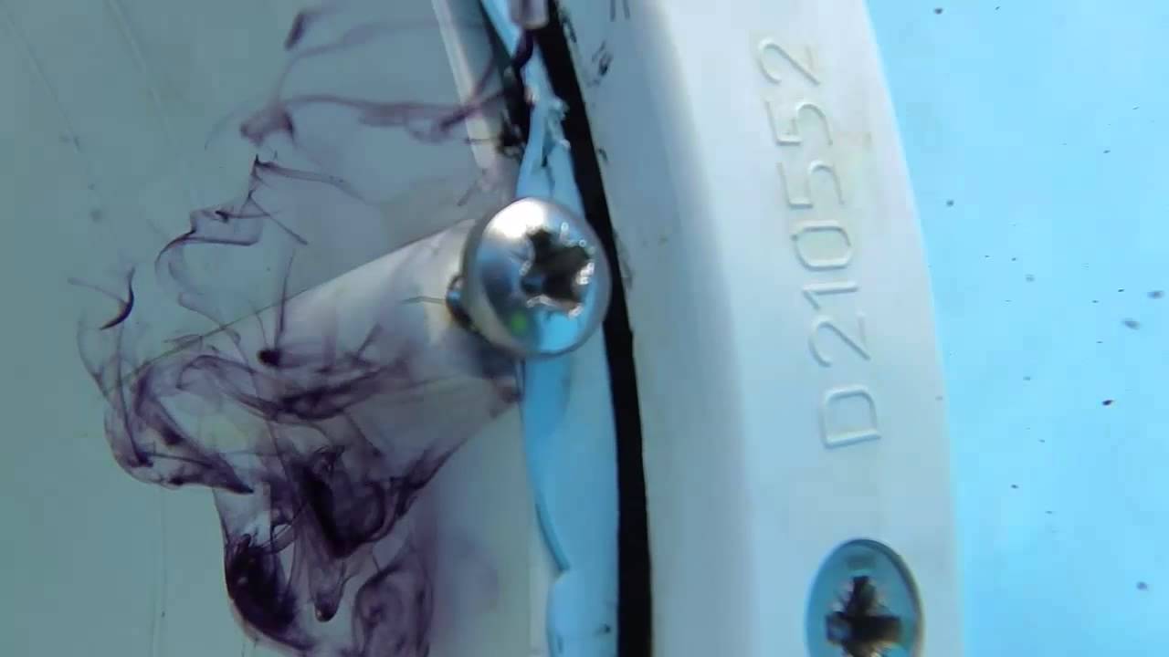 Comment trouver fuite sur un projecteur piscine