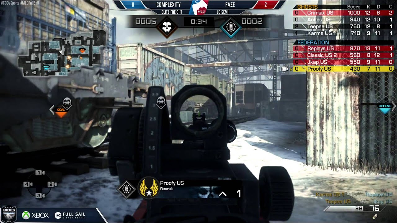 FaZe vs Complexity - Game 3 - LR5 - US Championship