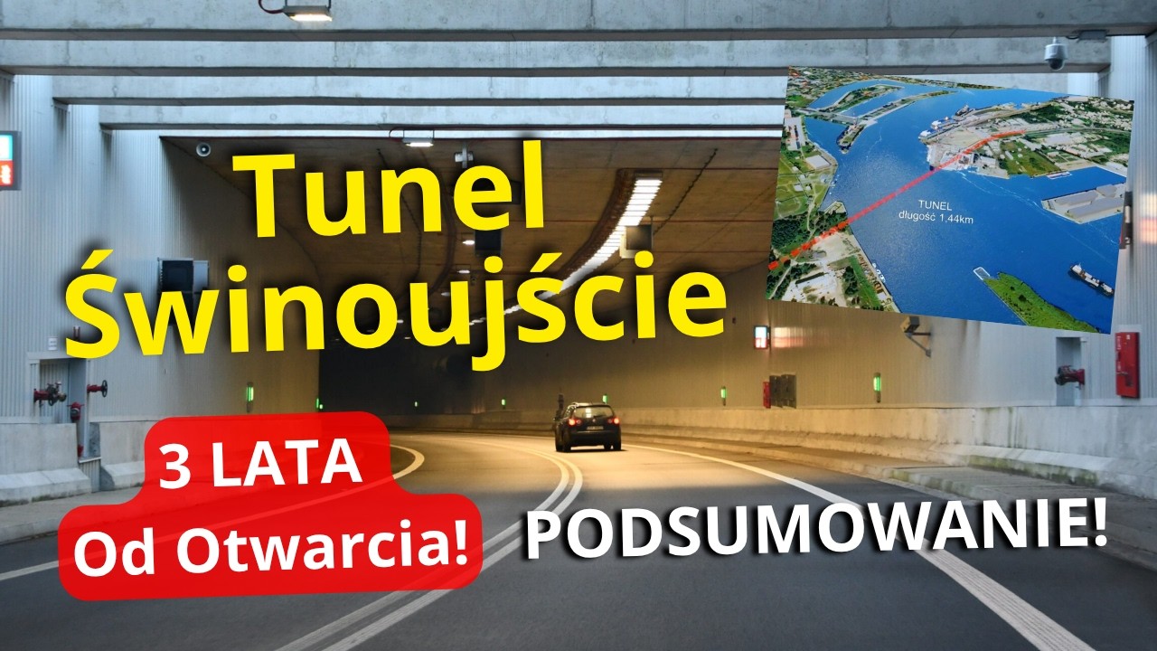 Świnoujście Tunnel - THREE YEARS Since the Tunnel Under the Świna Opened! A Summary of the Crossi...