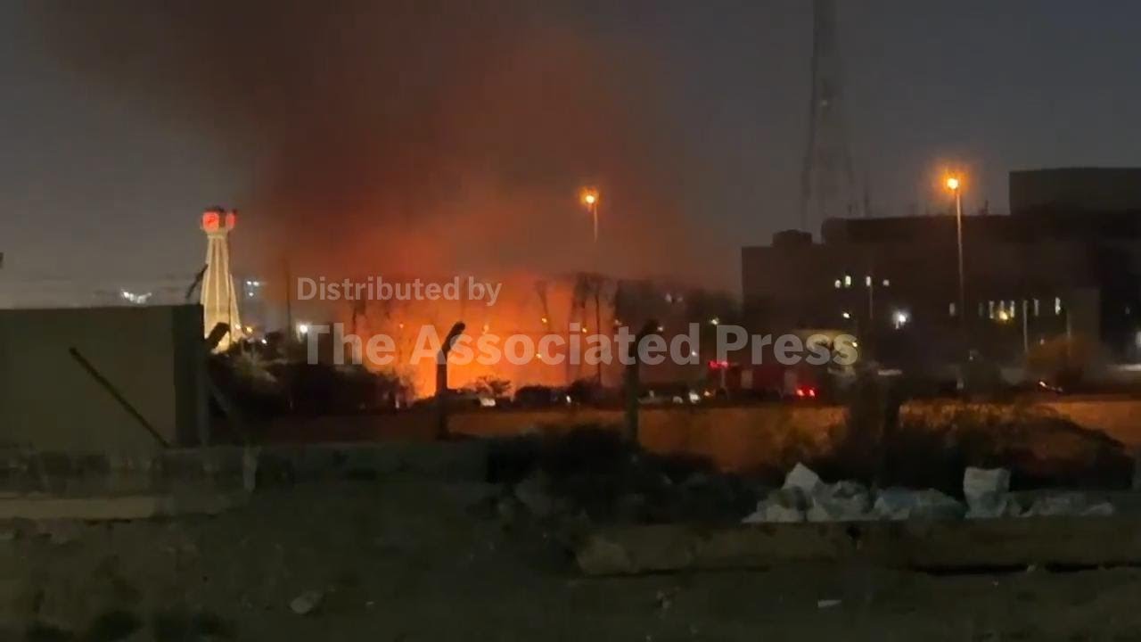 Drone crashes in US Embassy compound in Baghdad