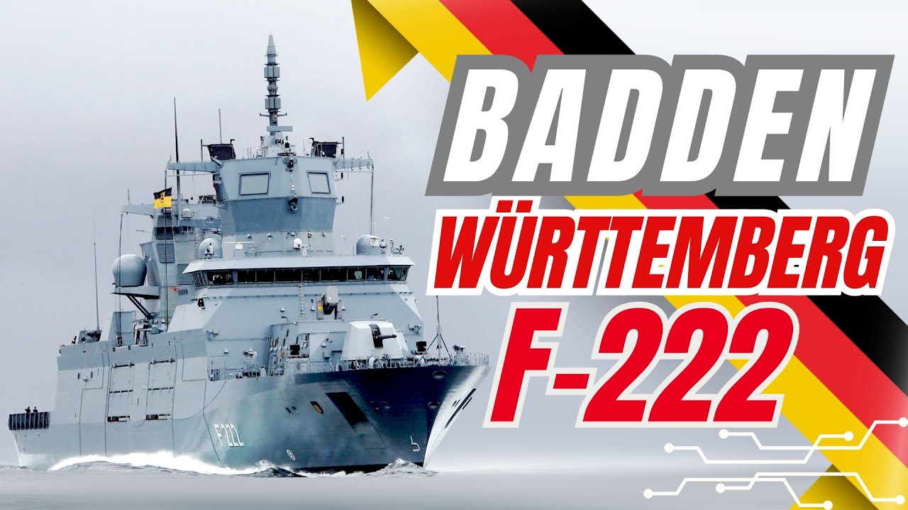 Баден-Вюртембергский F-222: немецкий фрегат-невидимка 🚢🇩🇪