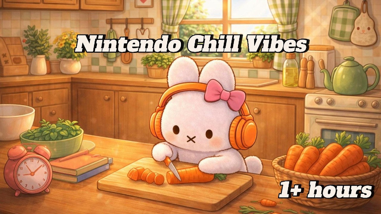 Nintendo chill songs to listen to while studying (1+ Hours) 🎧📚