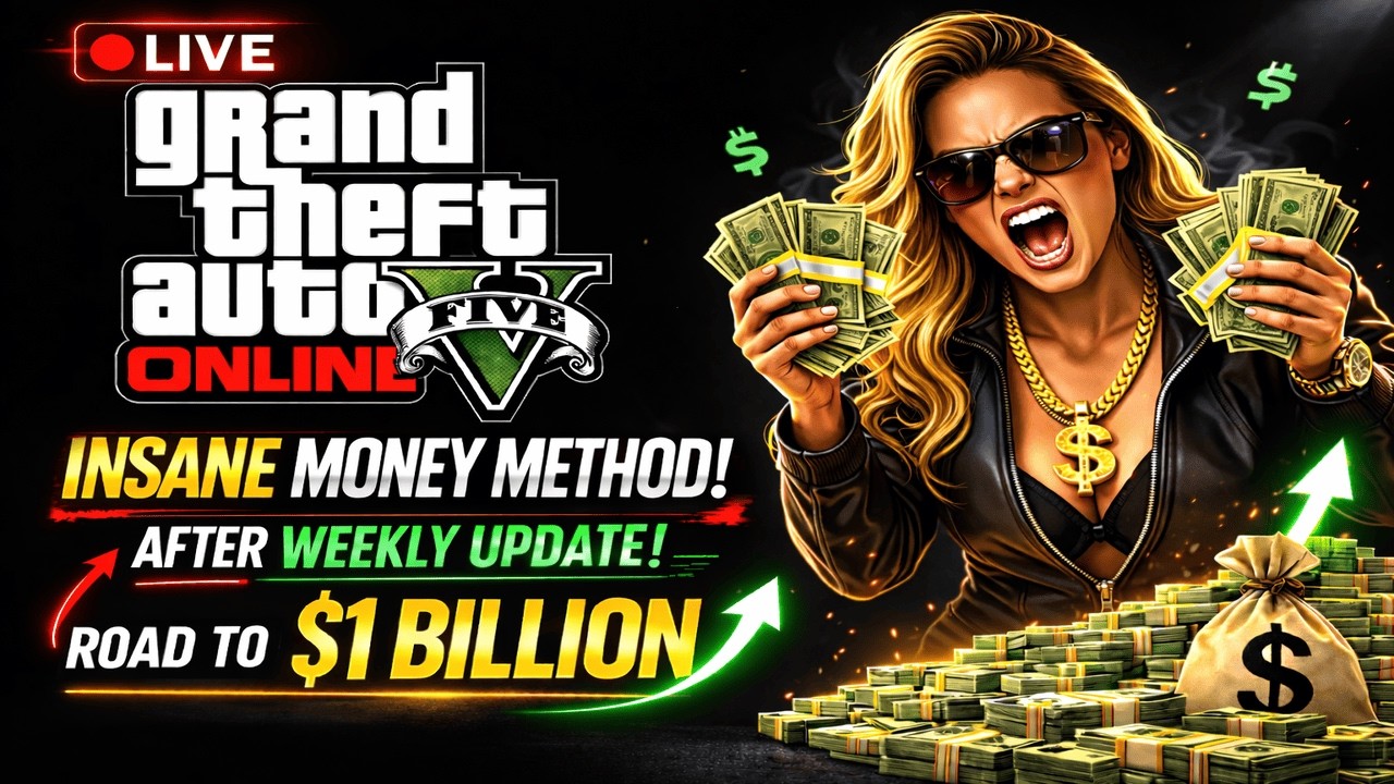 🔴 GTA 5 Online Enhanced LIVE | INSANE Money Method After Weekly Update! 💰 Road to $1 Billion