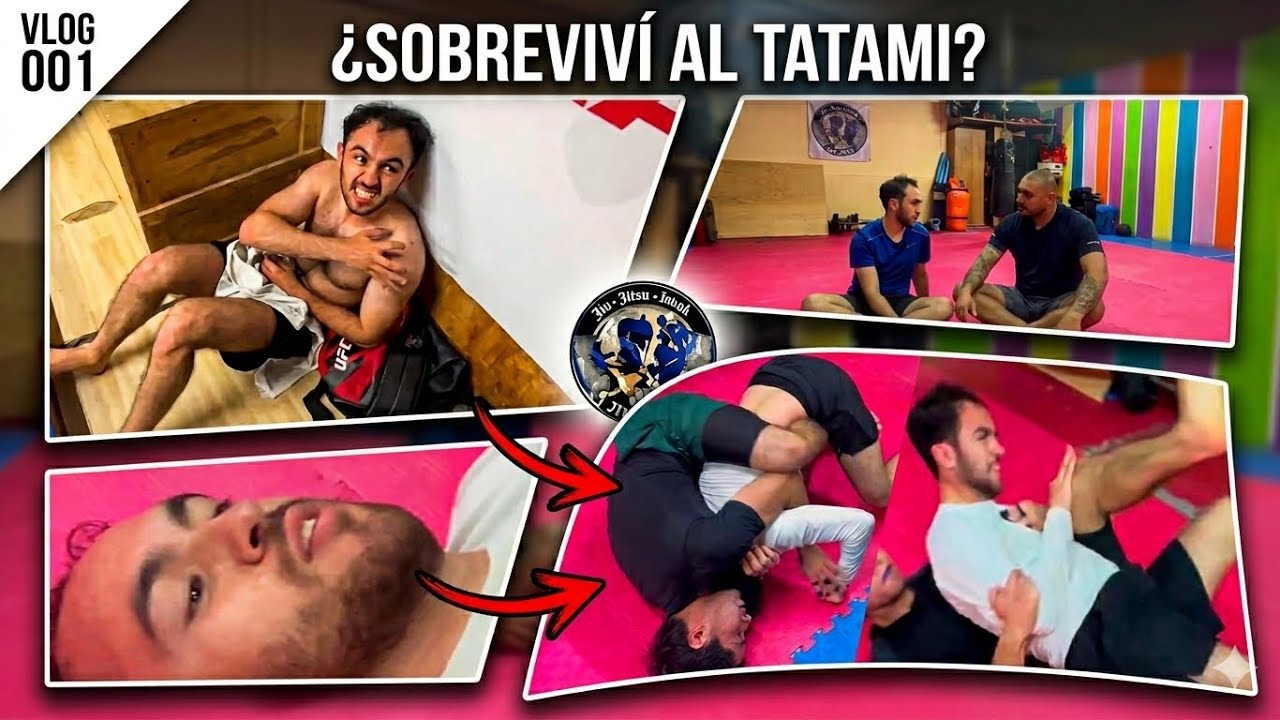 VLOG 001 - Haciendo Jujitsu por primera vez - DE TODO