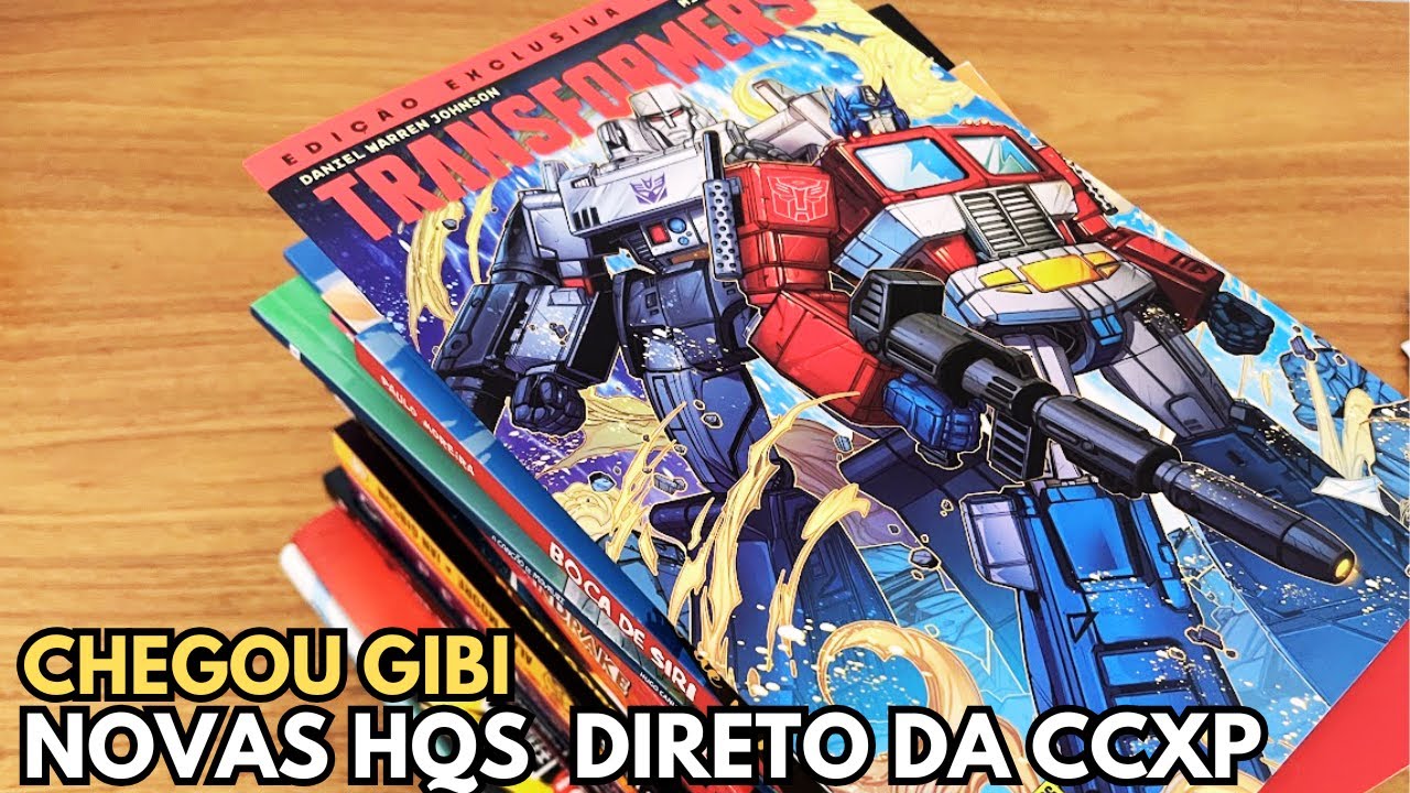 CHEGOU GIBI  - NOVAS HQS  DIRETO DA CCXP | PANINI+ MYTHOS +PIPOCA E MUITO MAIS