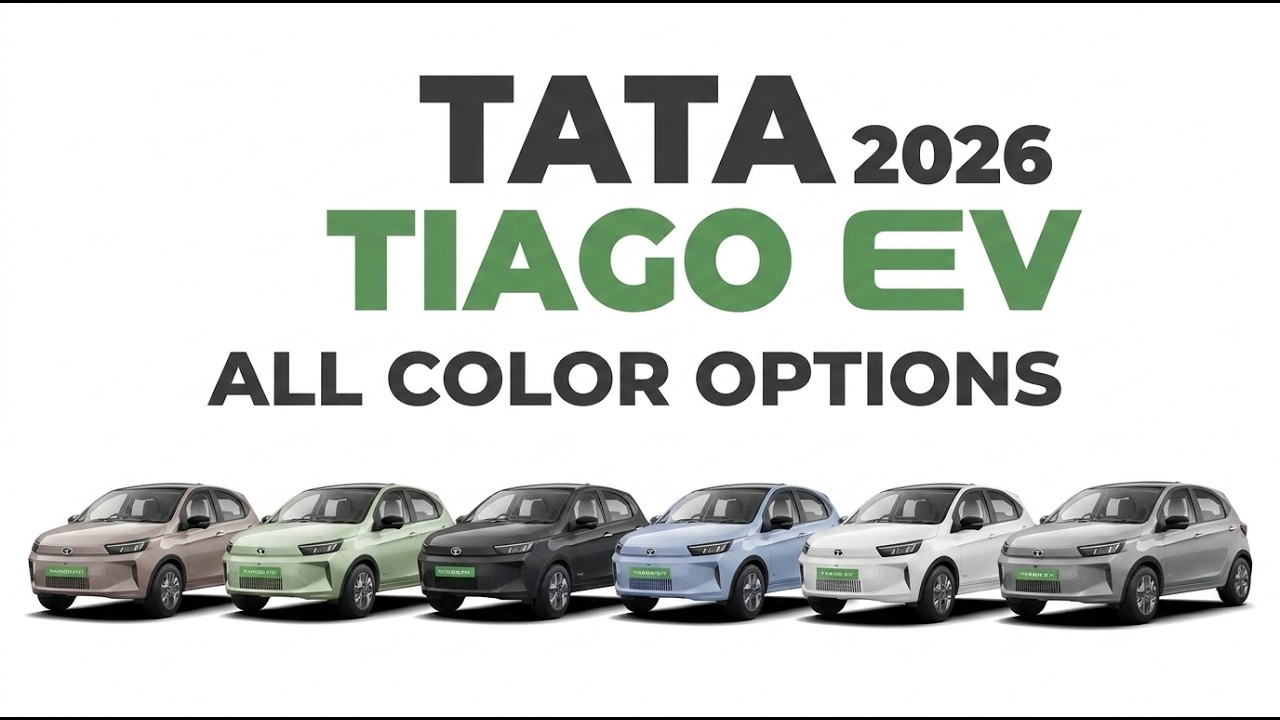 New 2026 Tata Tiago EV - All Colors - Which One to Buy? | AUTOBICS