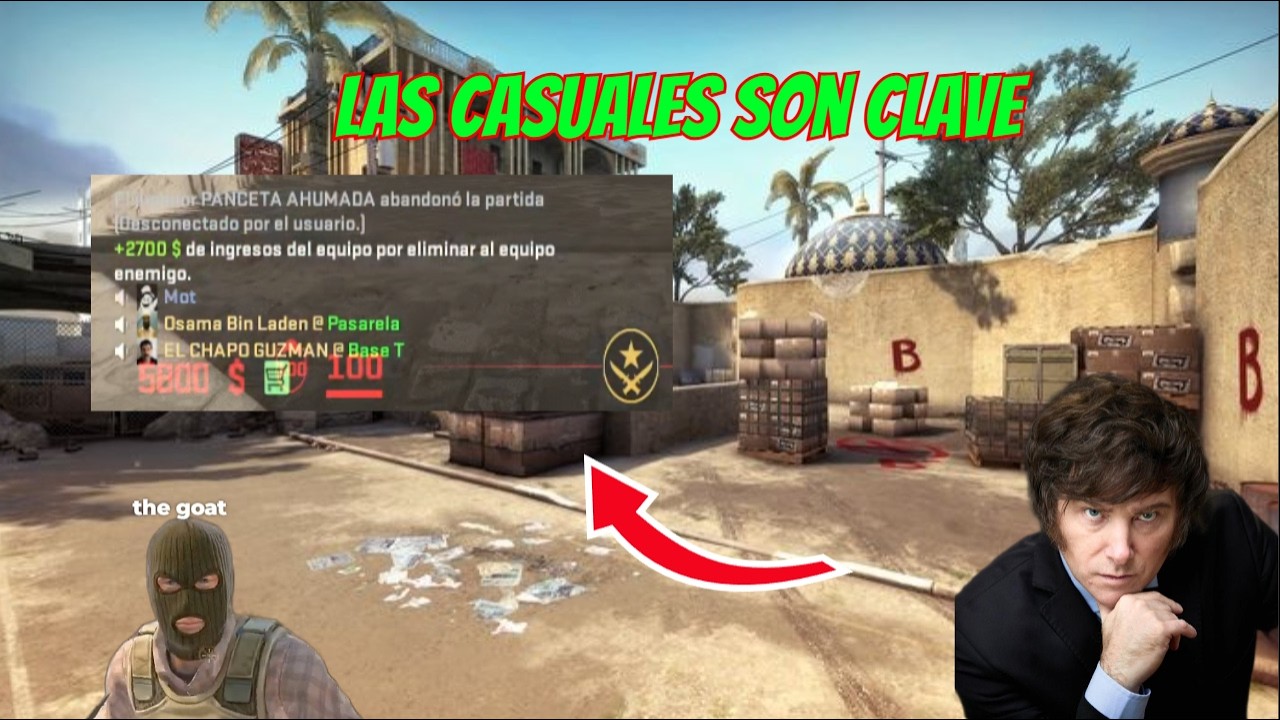 ¡Las Casuales del CSGO son claves!