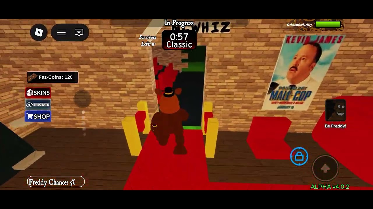 You vs freddy