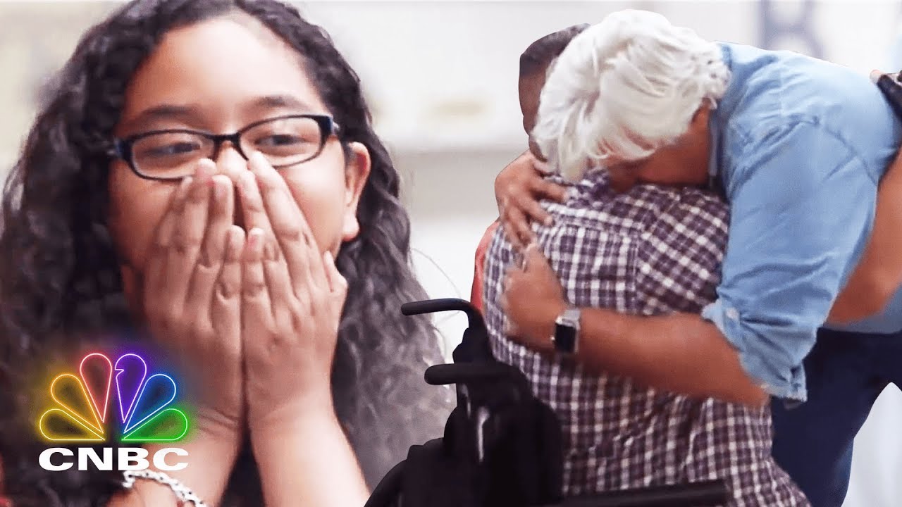 Jay Leno Has A Big Surprise For This Disabled Veteran | Jay Leno's Garage | CNBC Prime