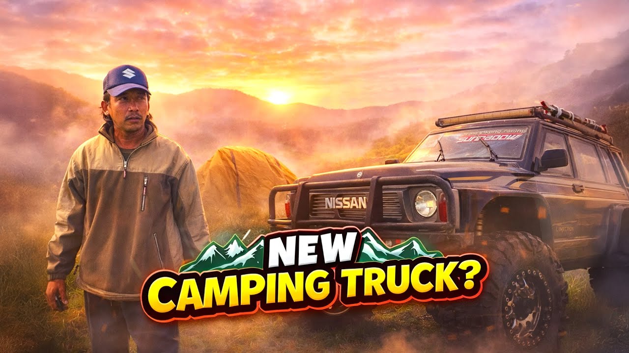 NEW 4X4 TRUCK for CAMPING? Overnight in a 16 Degrees Cold Weather