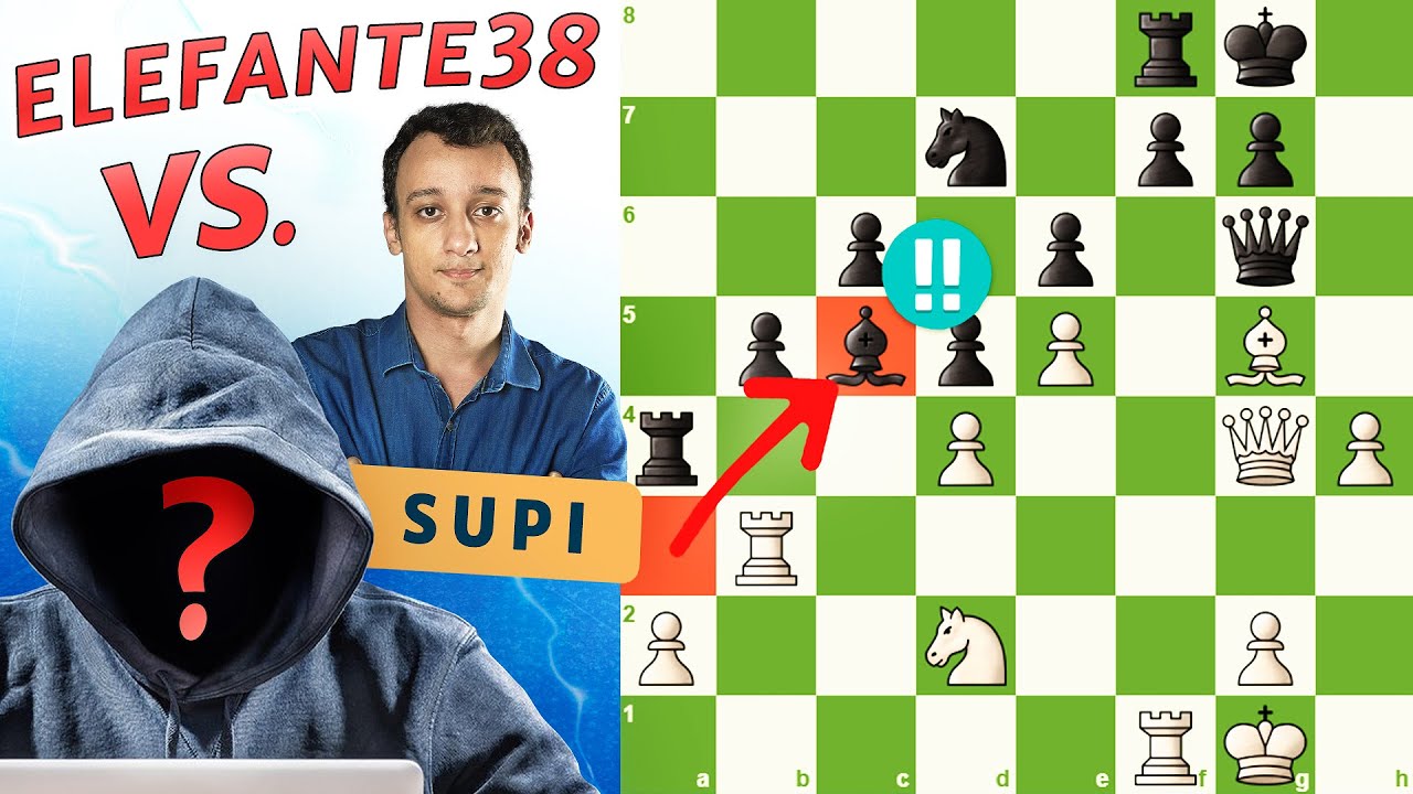 NOVA APARIÇÃO do MISTERIOSO ELEFANTE 38 -  GM Supi Vs GM Elefante38