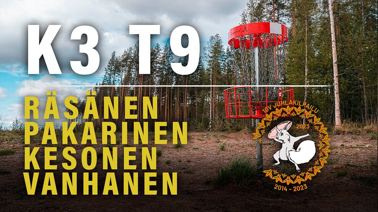 Pohjois-Karjalan Avoimet 2023 | K3 T9 | Räsänen, Pakarinen, Kesonen, Vanhanen