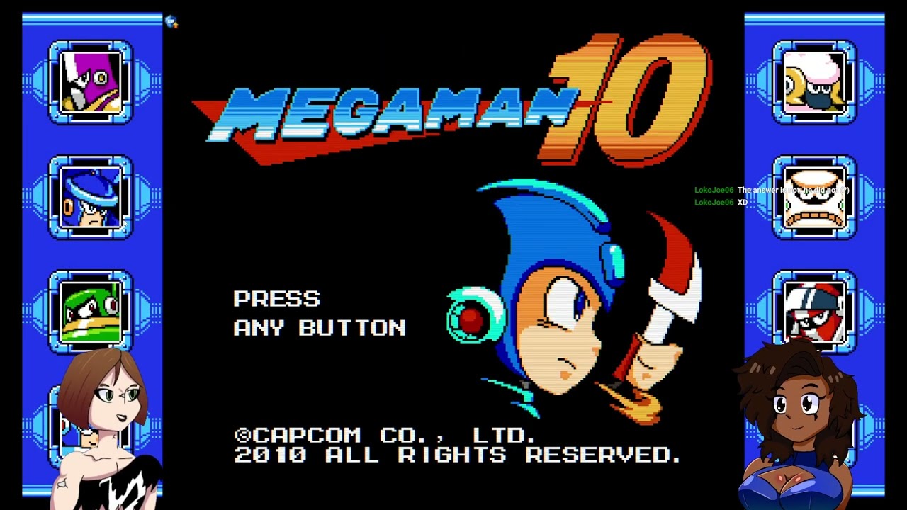 Mega Man (Pro)Te(I)N | Megan Man 10 VOD