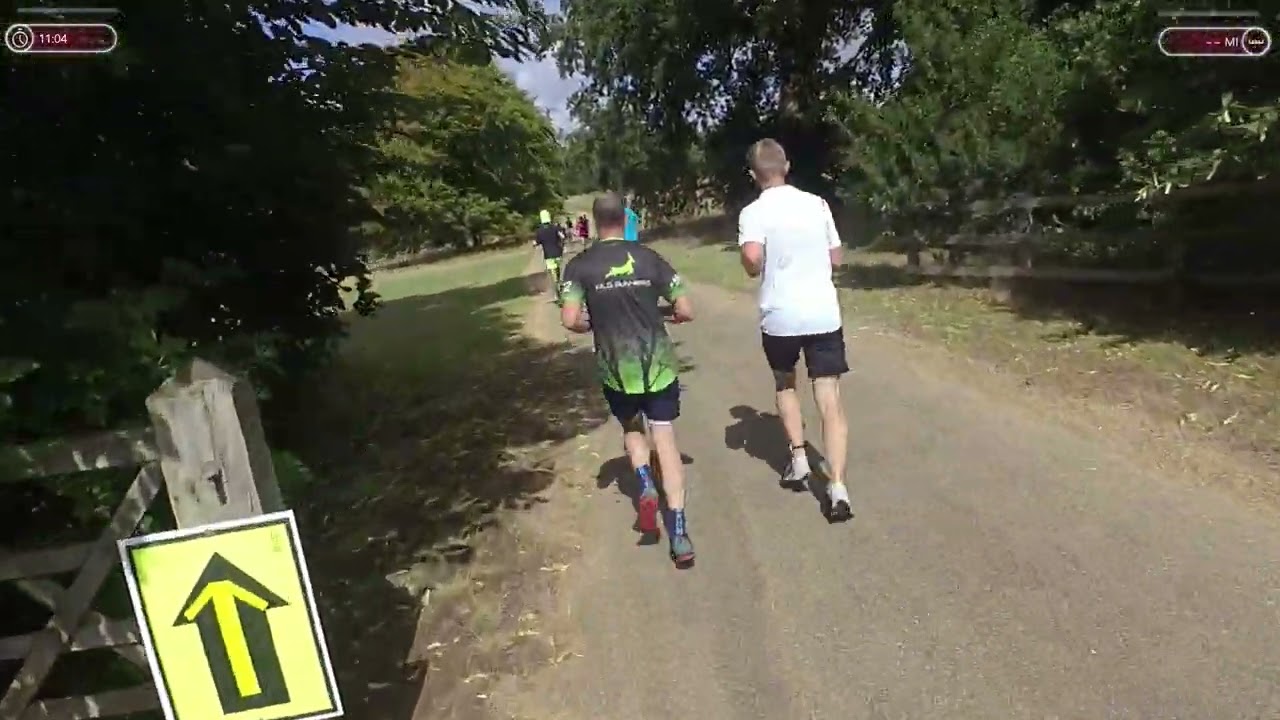 Sandringham 24hr first lap in sandals, 20TH-21 August 2022. 95miles 9th place.