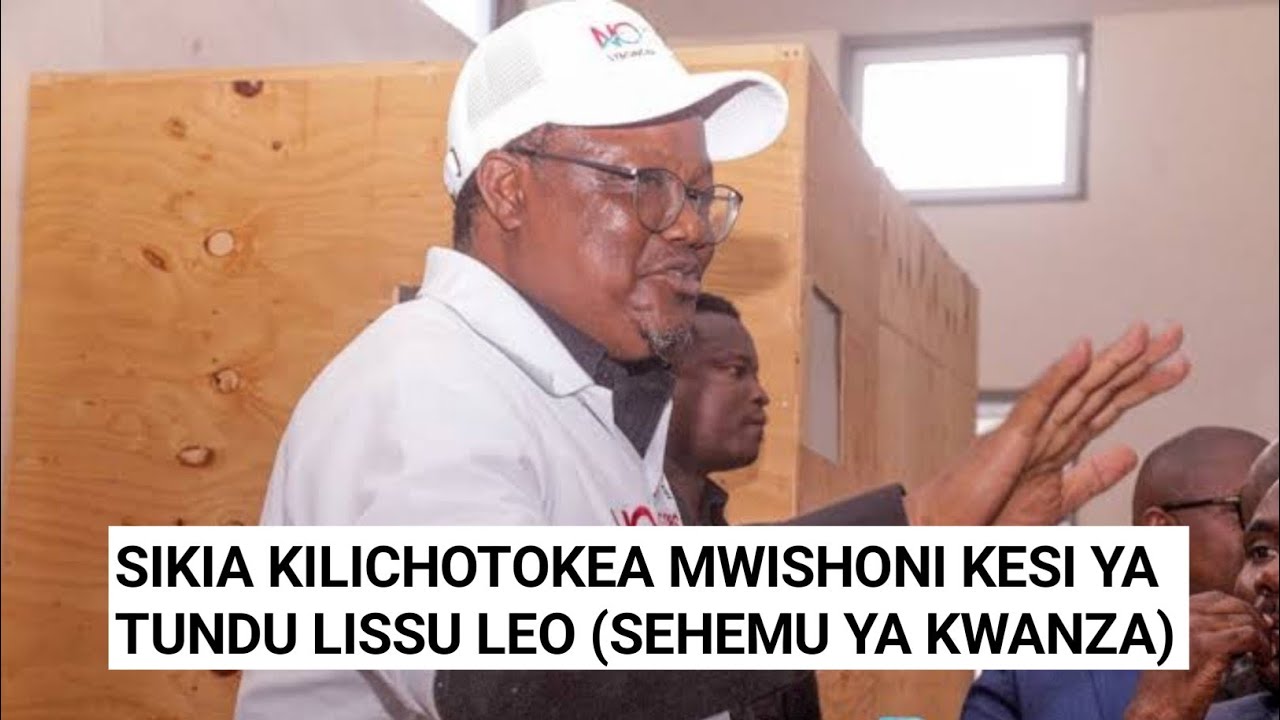 (SEHEMI YA KWANZA) SIKIA KINACHOENDELEA KESI YA TUNDU LISSU LEO TENA.