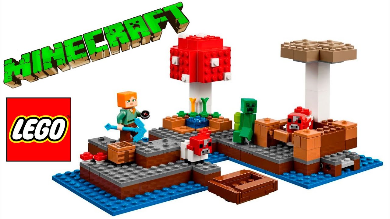 Lego Minecraft - The Mushroom Island - 21129 - Daniels Building