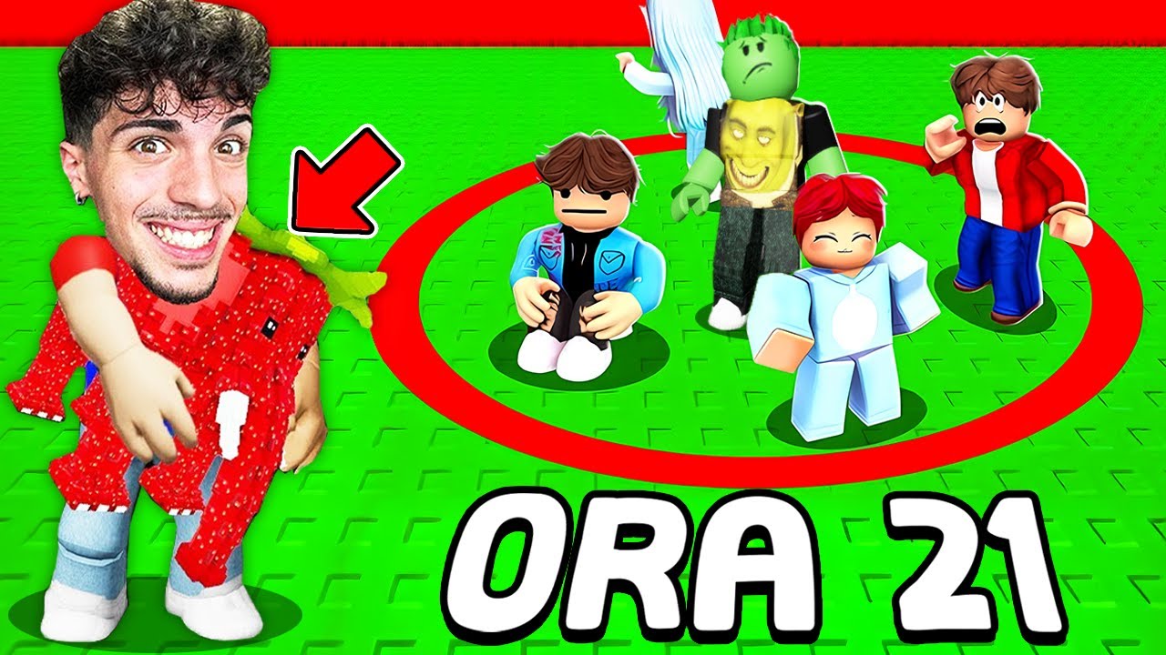 L'ULTIMO CHE ESCE DAL CERCHIO VINCE UNO STRAWBERRY ELEPHANT su ROBLOX STEAL A BRAINROT!