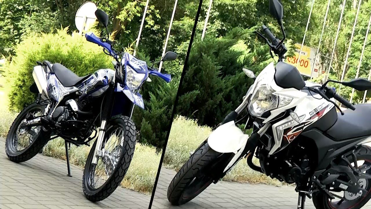PRO MOTO за 300 секунд 008 Geon CR6 и Geon X Road 250
