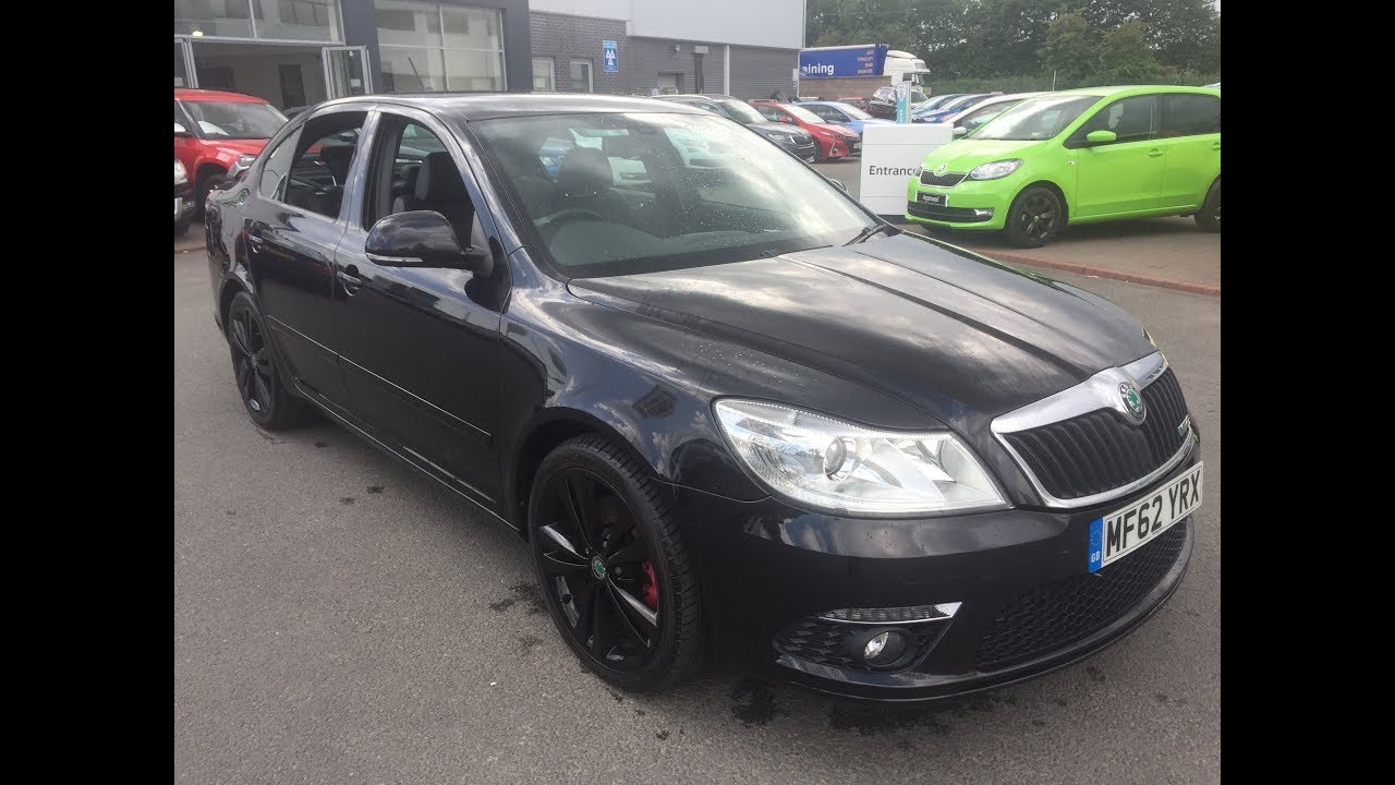 Skoda Octavia VRS Blackline Edition @ Skoda Dumfries - MF62YRX