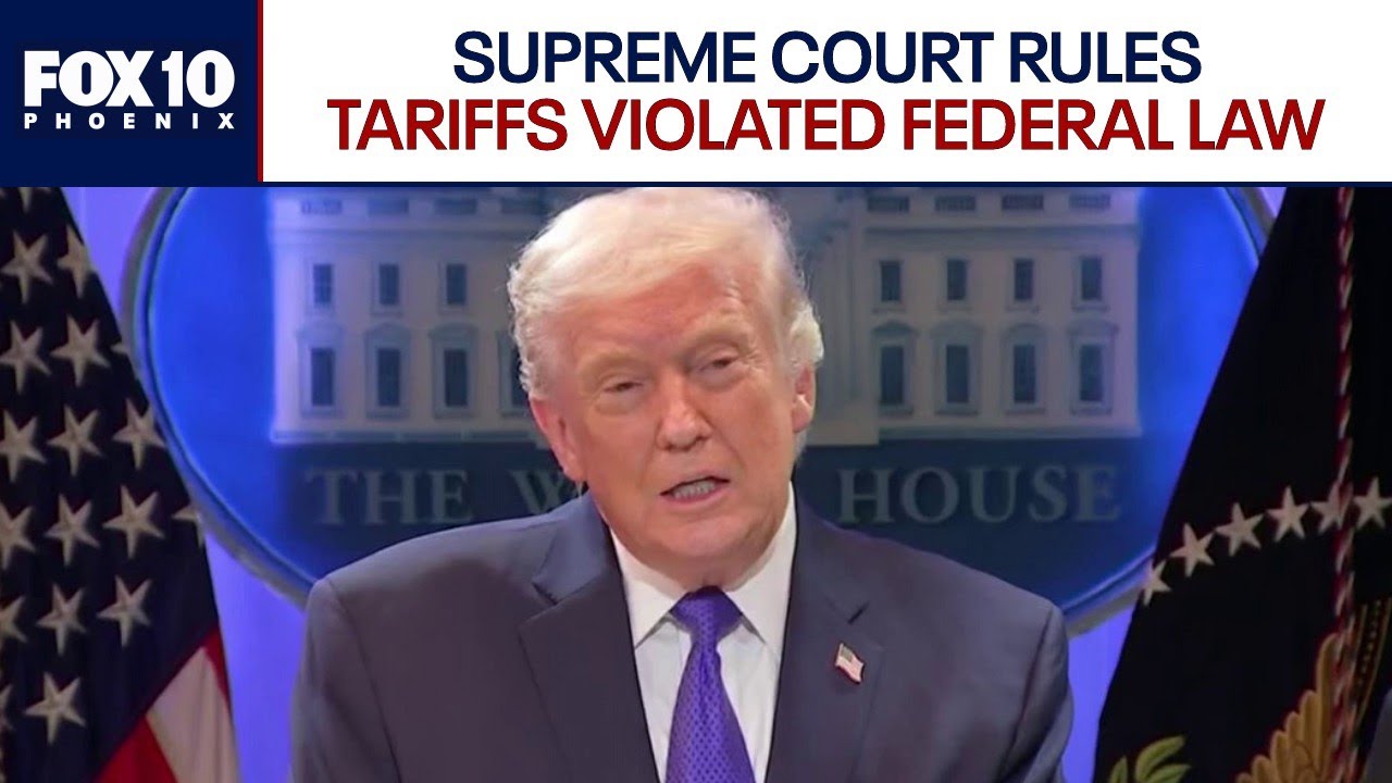 Trump's tariffs struck down by Supreme Court | FOX 10 Phoenix