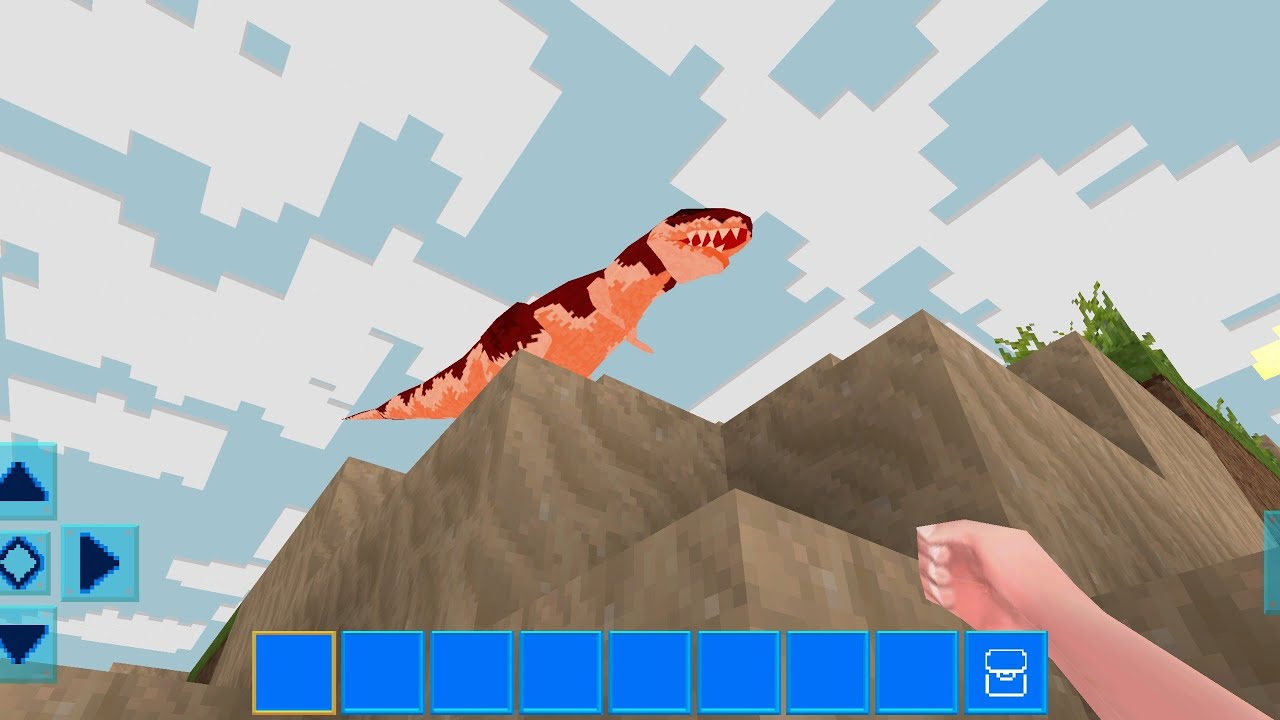 DinoCraft Survive & Craft Pocket Edition Gameplay #1 (Android) | Survival Mode