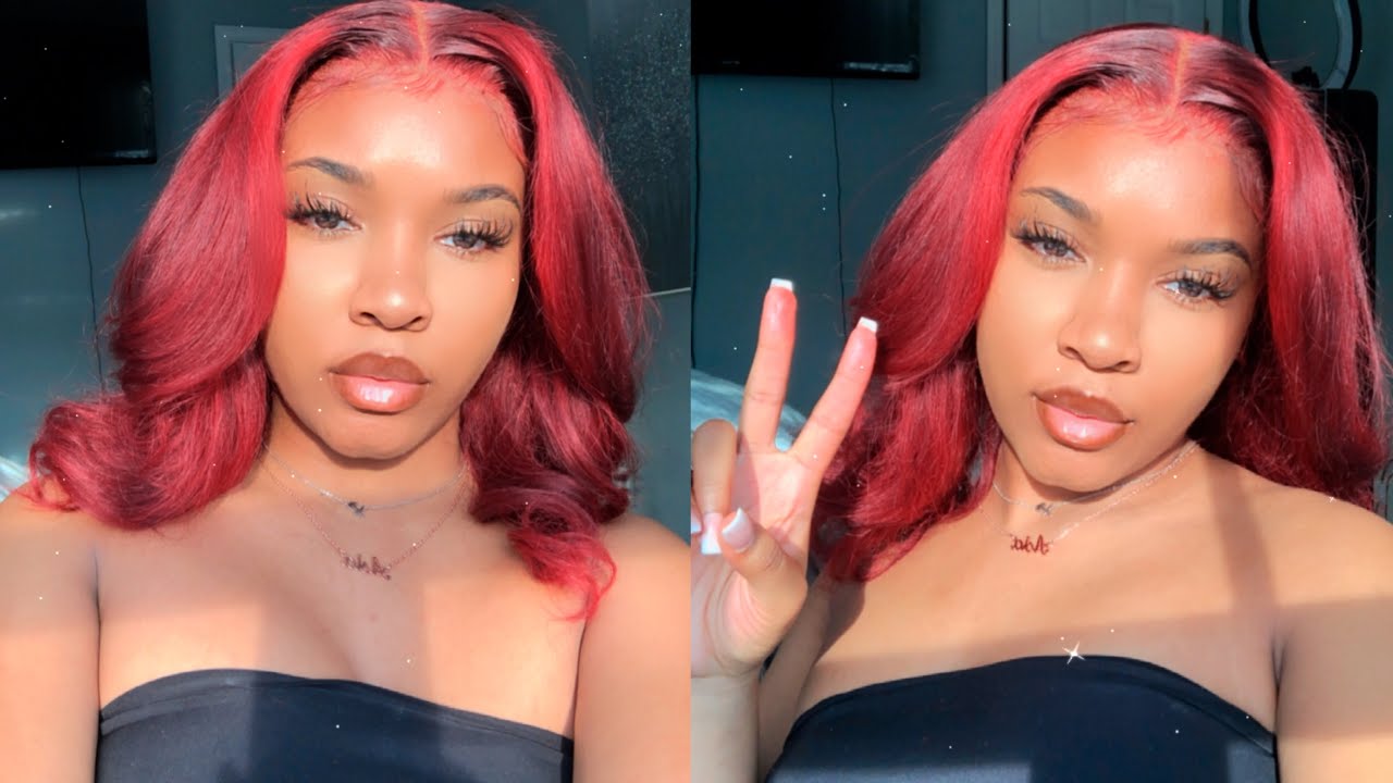 Dying My 613 Wig Cherry Red with Highlights | What NOT To Do!