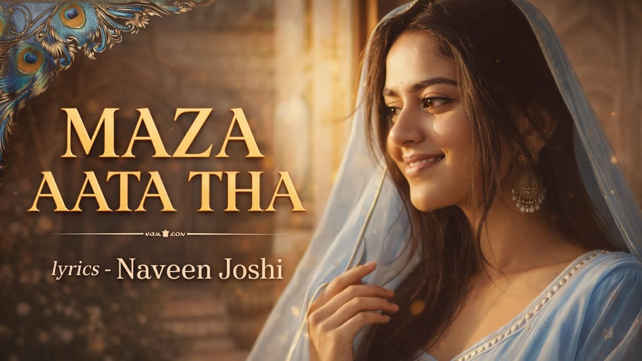 Maza Aata Tha | Romantic Ghazal | Lyrics by Naveen Joshi | Mohsin Aftab | Naira Music